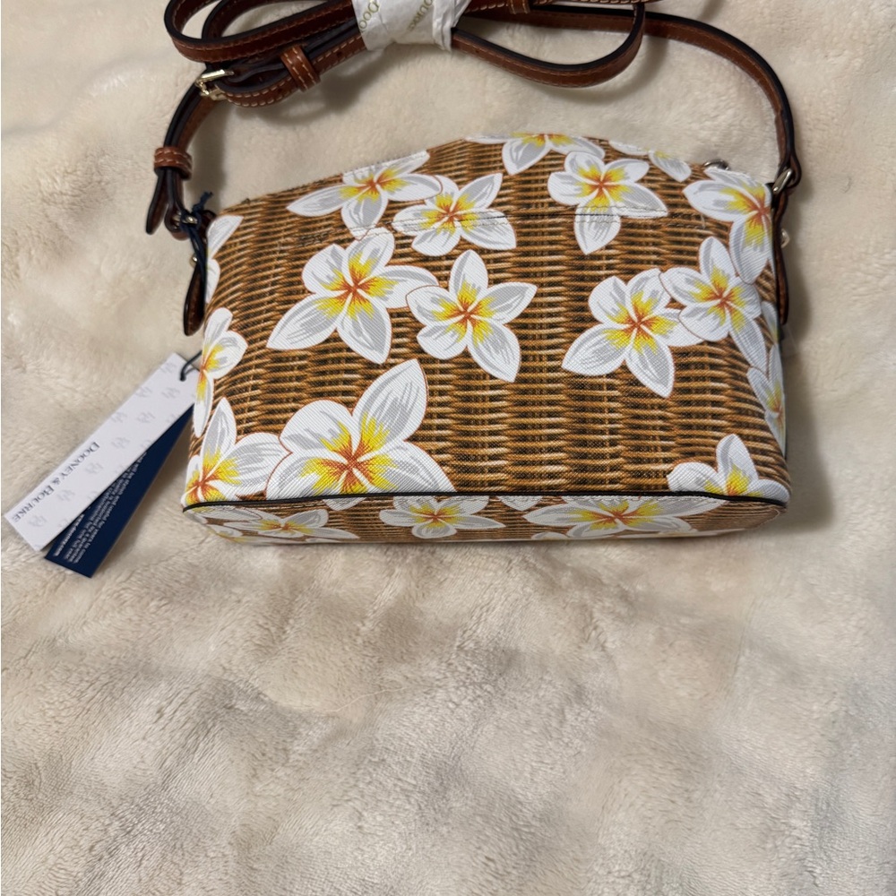 🌸Dooney & Bourke Floral Crossbody Bag NEW - Picture 2 of 5